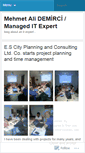 Mobile Screenshot of mehmetalidemirci.com